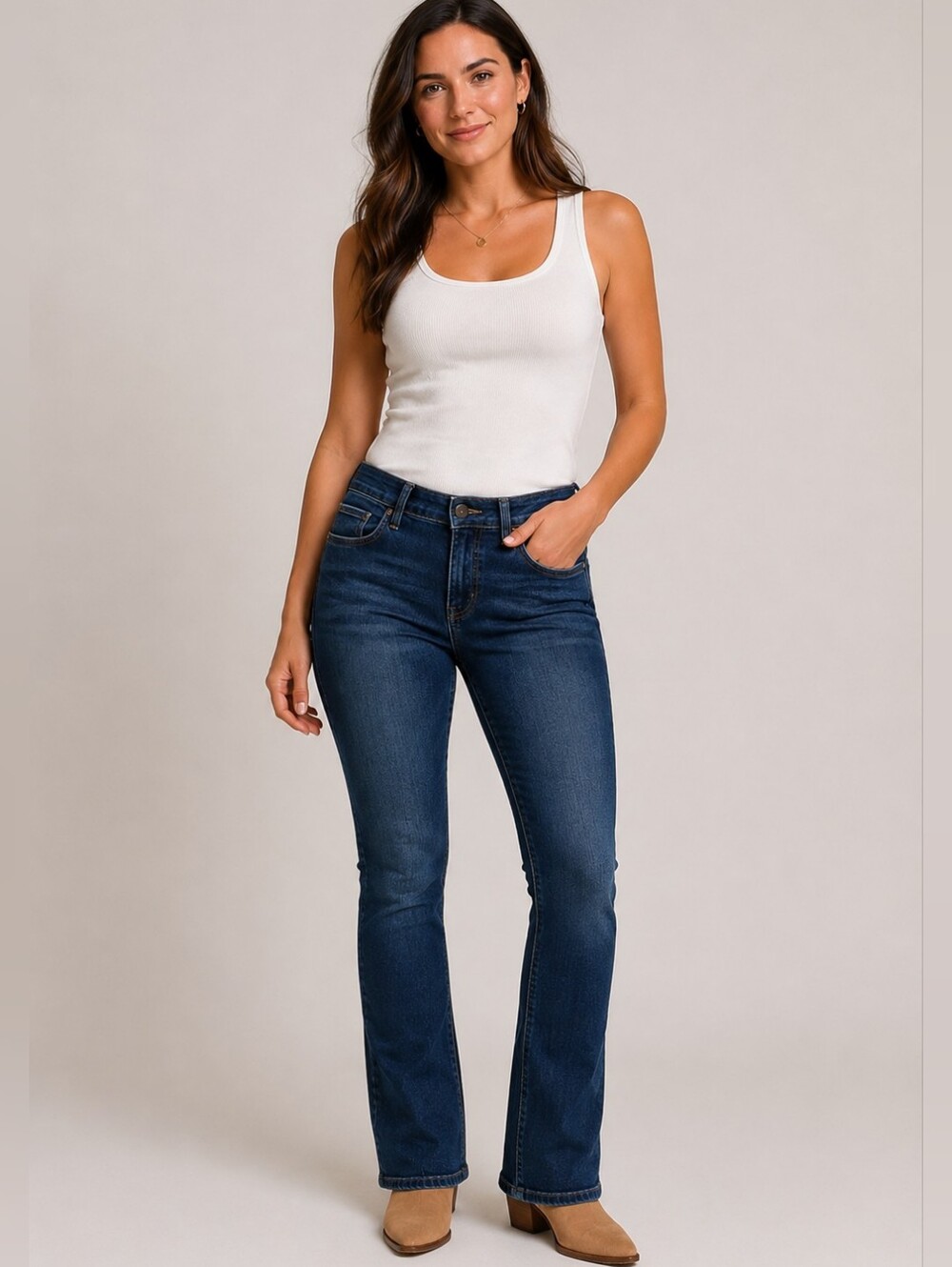 Bootlegger Curvy Bootcut Jeans - W28 L29